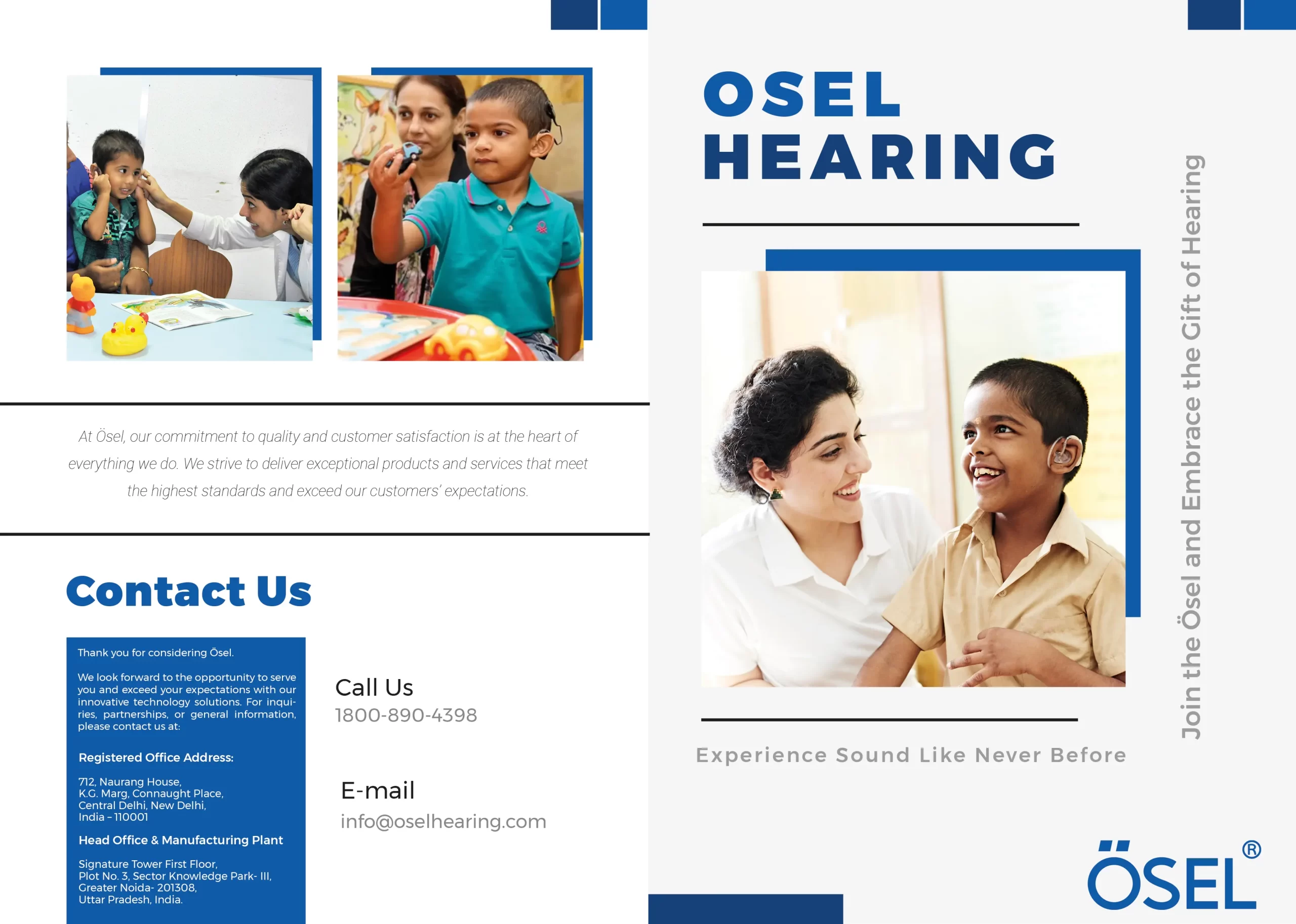 Ösel Hearing Corporate-Brochure